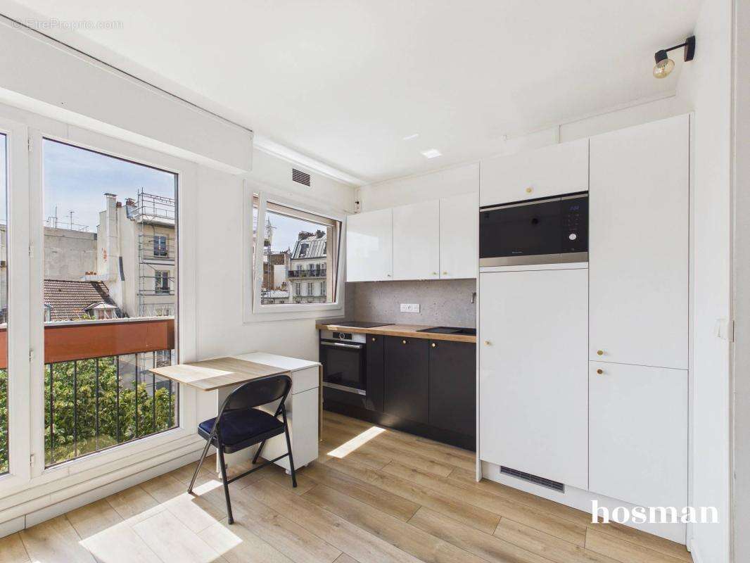 Coup de coeur - Studio de 29 m2 - Lumineux avec une vue dégagée - Rue Saint-Maur - Paris - photo 6