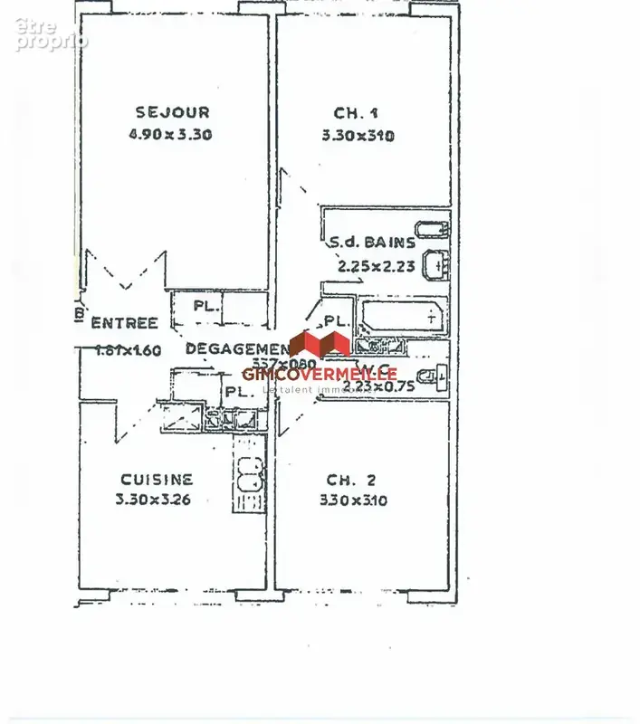 Appartement 3 pièces 62 m² à vendre à Poissy (78300) - photo 3