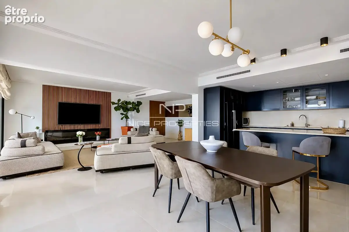 Nice – Cap de Nice – Palais Maeterlinck – duplex – vue mer – vue panoramique – terrasse – jardin privatif – accès mer – résidenc - photo 8