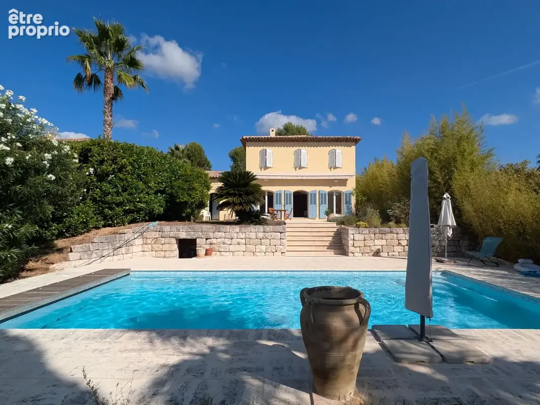 Biot bois fleuri mas provencal 3/4 pièces terrain 800 m2 avec piscine - photo 22