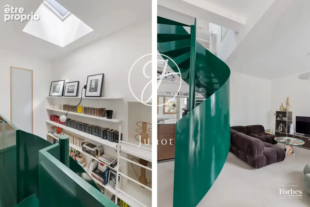Paris 18e - MONTMARTRE / HAUT LEPIC - Appartement comme une maison - 3 pièces - 68,52m² Carrez - Terrasse 15,80m² - Garage/caves - photo 12
