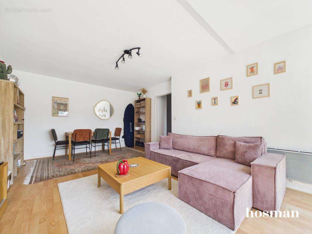 Superbe T2 de 48 m² avec balcon et place de parking - LOCATAIRE EN PLACE - Rue Fulton, Nantes - photo 6