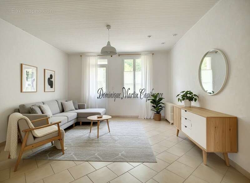 Dpt Sarthe (72), à vendre LA CHARTRE SUR LE LOIR maison P6 de 132,48 m² - Terrain de 629,00 m² - cave-balcon- terasse - photo 5