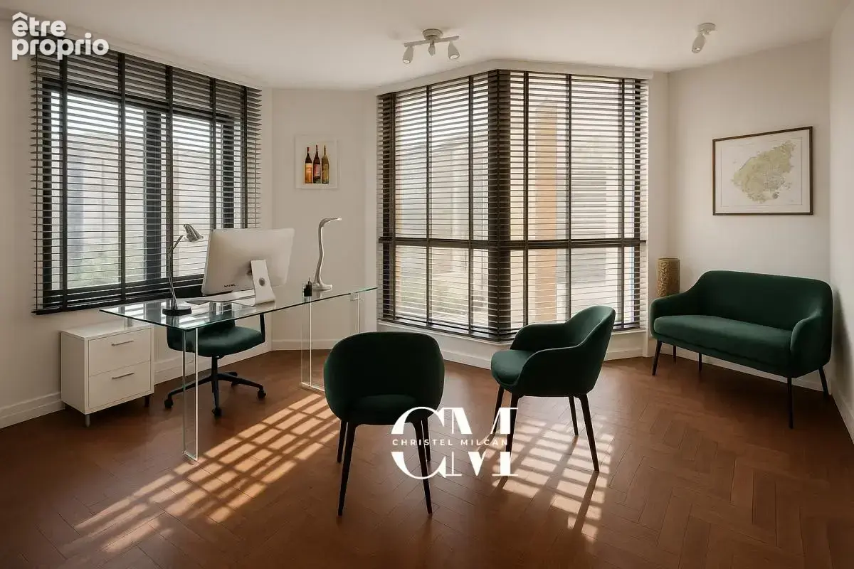 BUREAUX/APPARTEMENT- T3- Bordeaux- Caudéran - parc Bordelais - parking - 90 m2 - photo 5