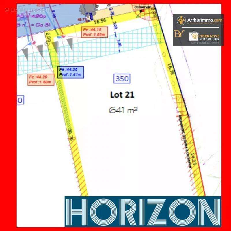 Terrain à CHATEAUBOURG