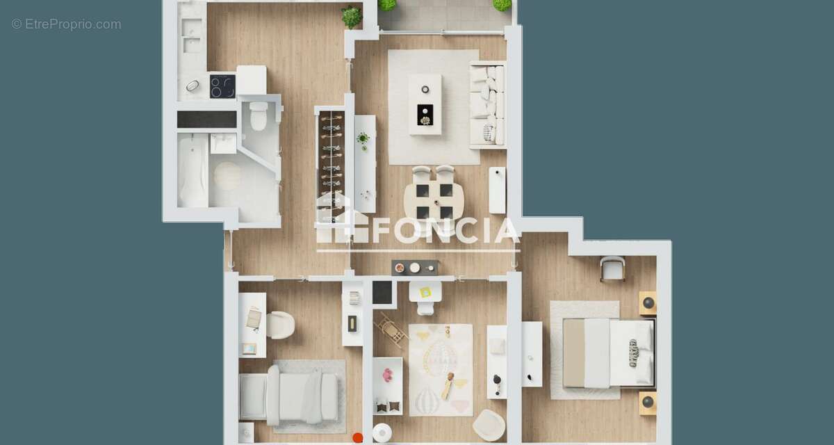 Appartement à LE PLESSIS-ROBINSON