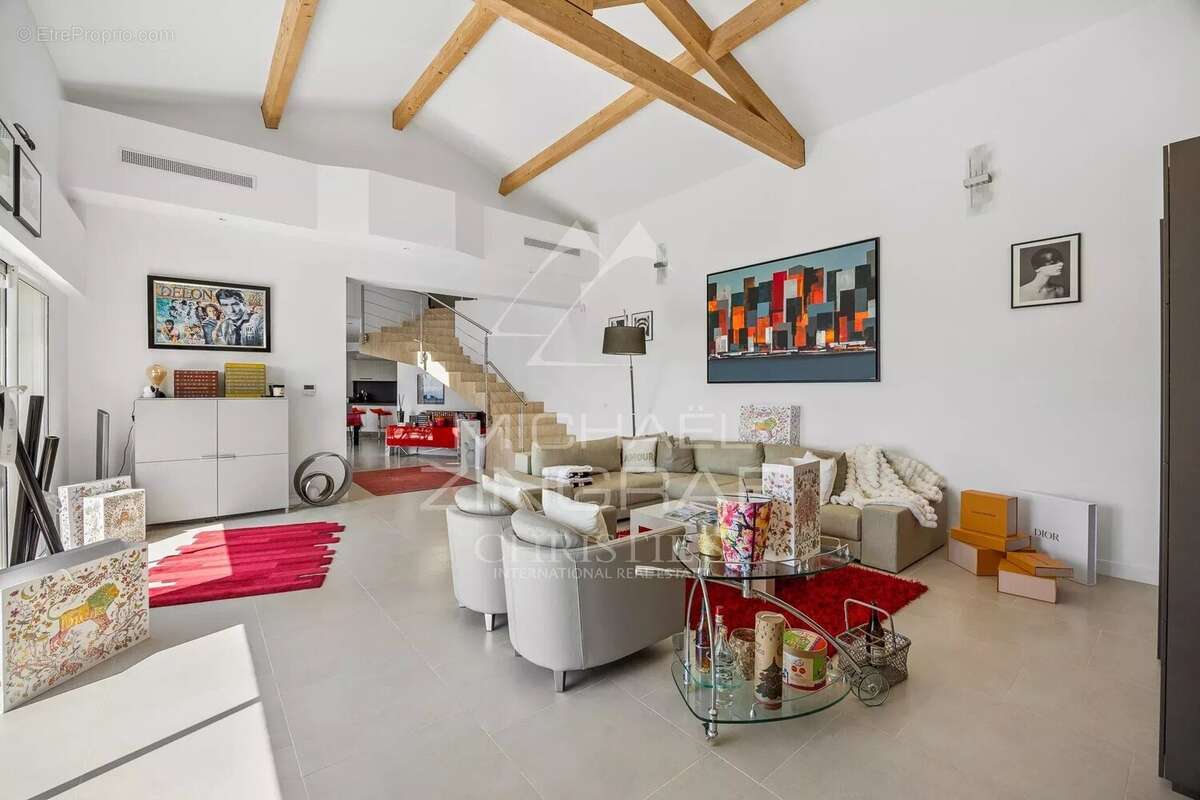 Mandelieu la napoule - propriété vue mer dans domaine privé - proche cannes - photo 5