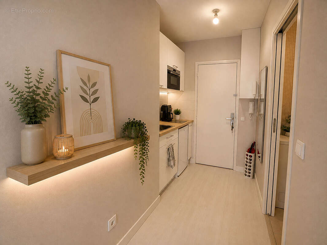 Appartement Chatillon 1 pièce(s) 17.87 m2 - photo 7