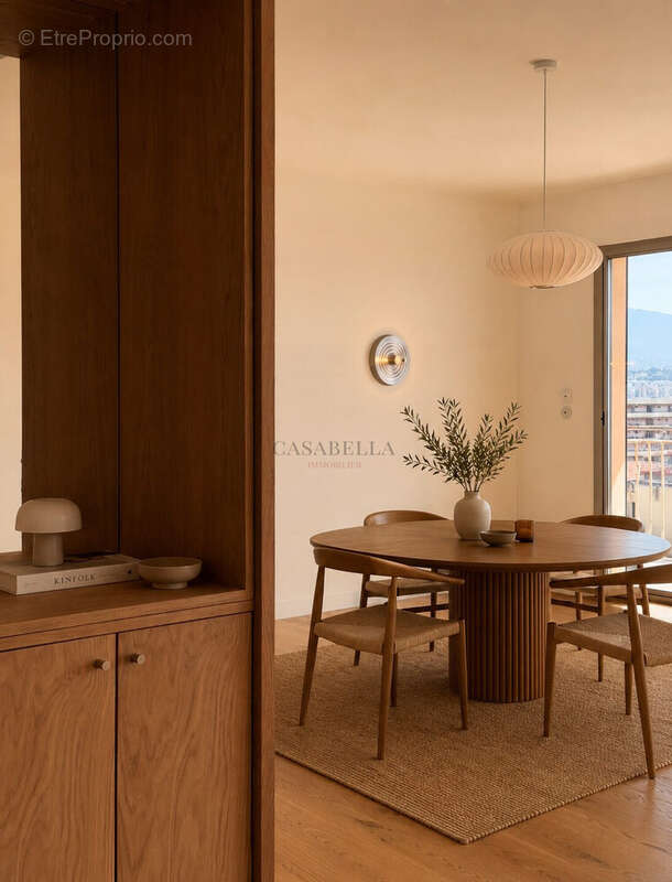 Idée d'aménagement de salle à manger - Appartement à AJACCIO