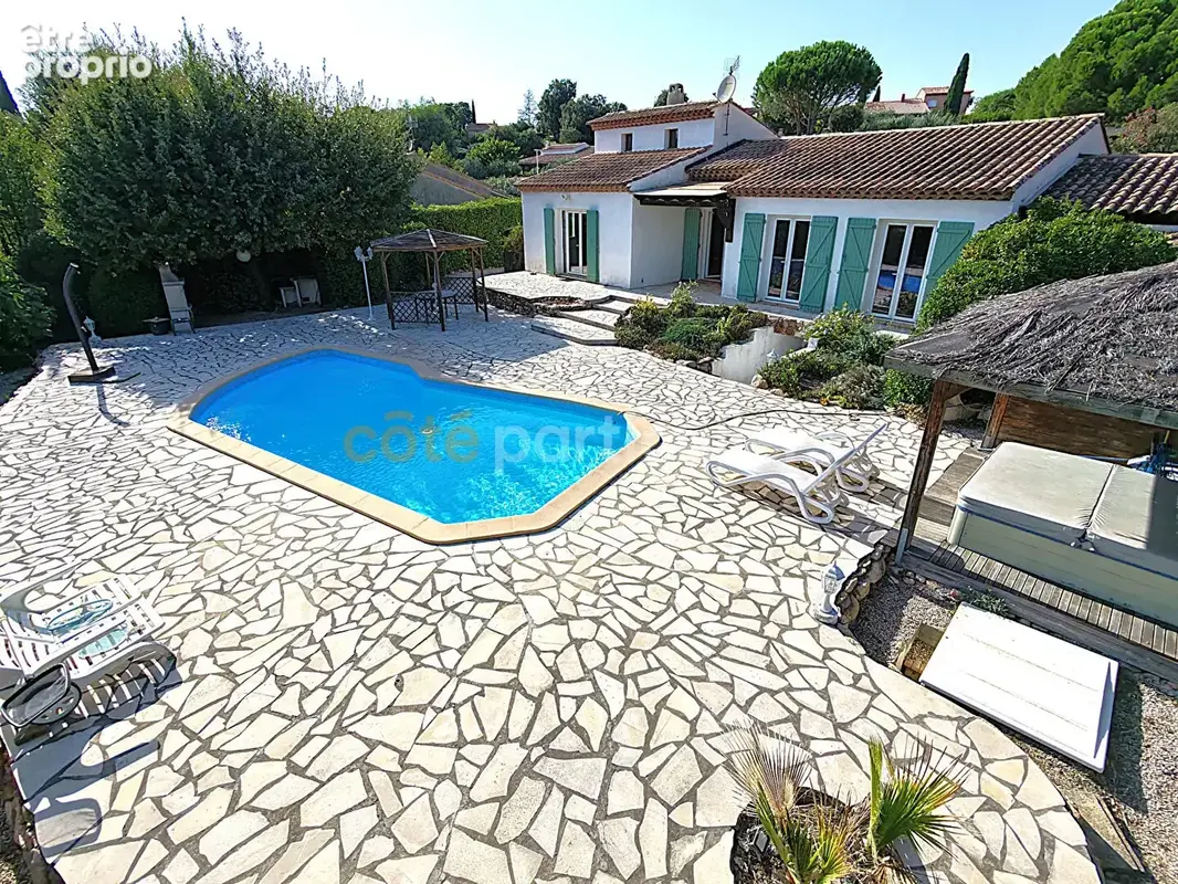 Villa 5 pièce(s) 110 m2 avec piscine et jacuzzi sur terrain  1625m² - photo 3