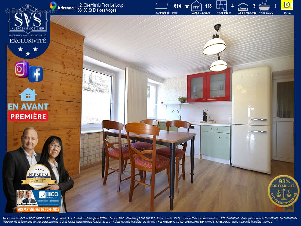 Maison à SAINT-DIE-DES-VOSGES