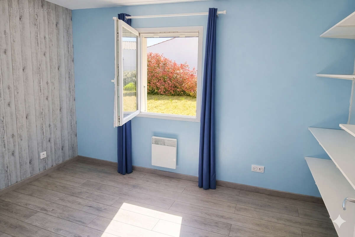 Tesson, maison plain pied 92 m2, 3 chambres, garage, jardin - photo 8
