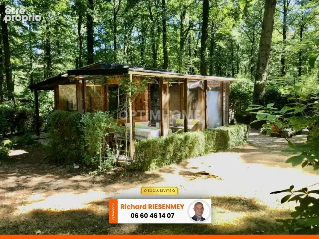 Chalet à vendre 3 pièces 30m² plus veranda 10.50m² à SAINT CHERON (91) camping - photo 2