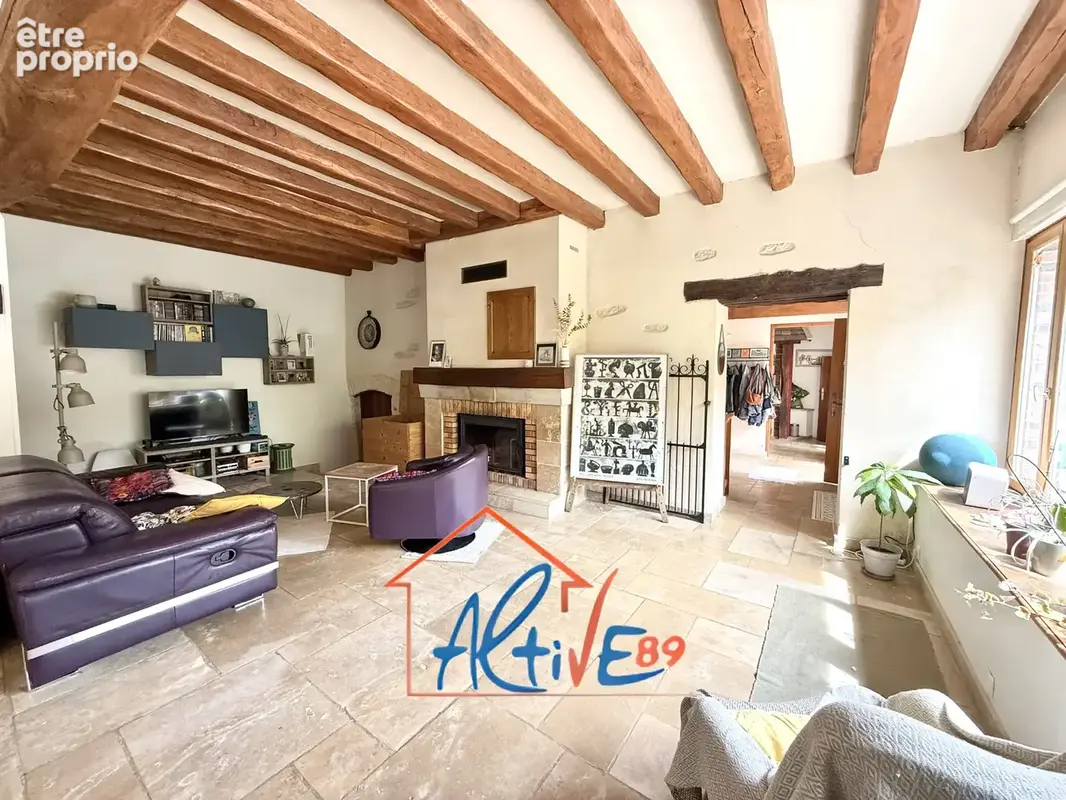 Maison ancienne de caractère au calme avec terrain arboré à Poilly-sur-Tholon - photo 5