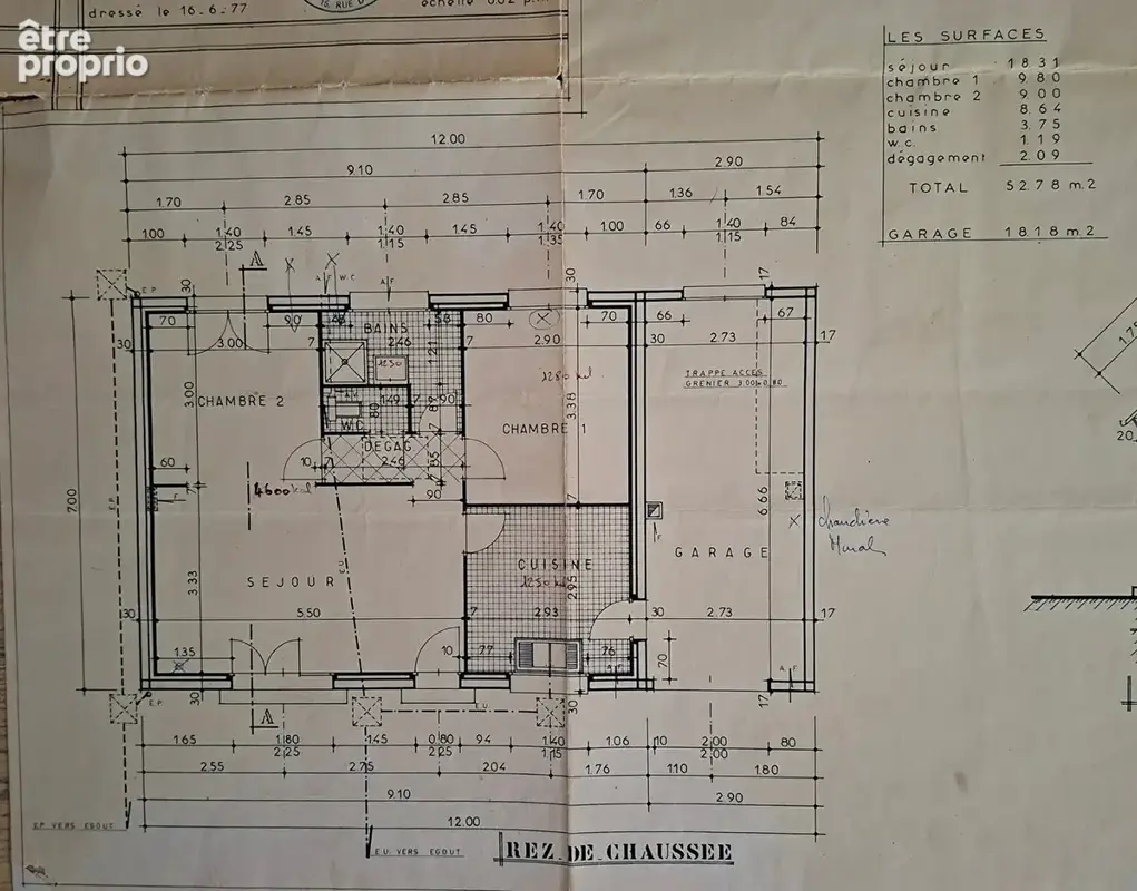 Maison Crach centre 3 pièces sur terrain de 794m² - photo 14