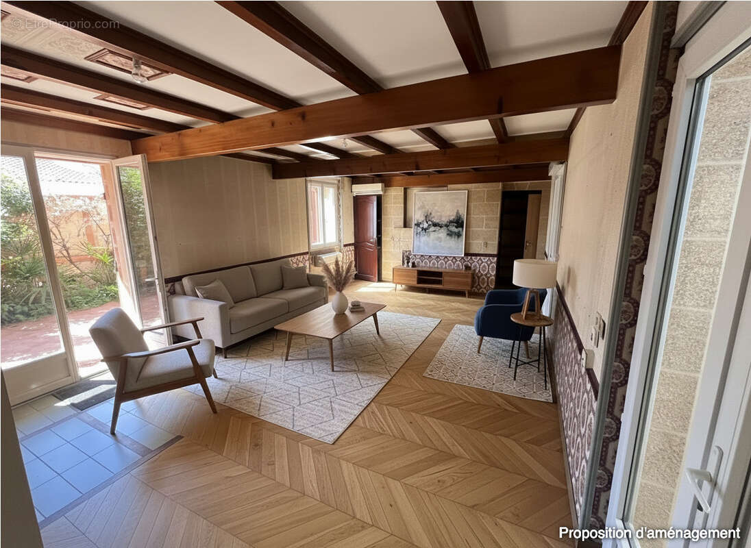 Maison 7 pièces à vendre à TALENCE BÉTHANIE  Maison familiale de caractère avec dépendance et grand jardin - photo 2