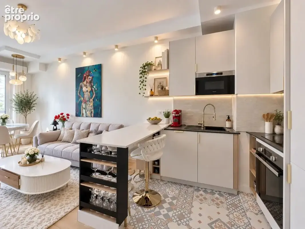 Superbe 3 pièces de 55 m² avec balcon ensoleillé – dernier étage – nice wilson/carabacel - photo 3
