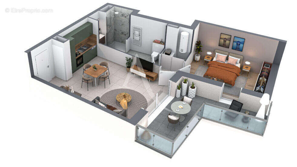 Appartement à SAINT-GILLES-CROIX-DE-VIE