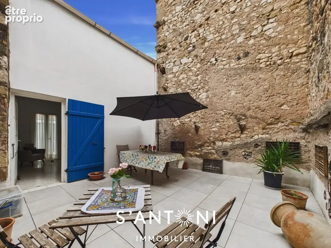 Florensac- maison de caractère en pierre avec 2 garages, patio et terrasse - photo 14