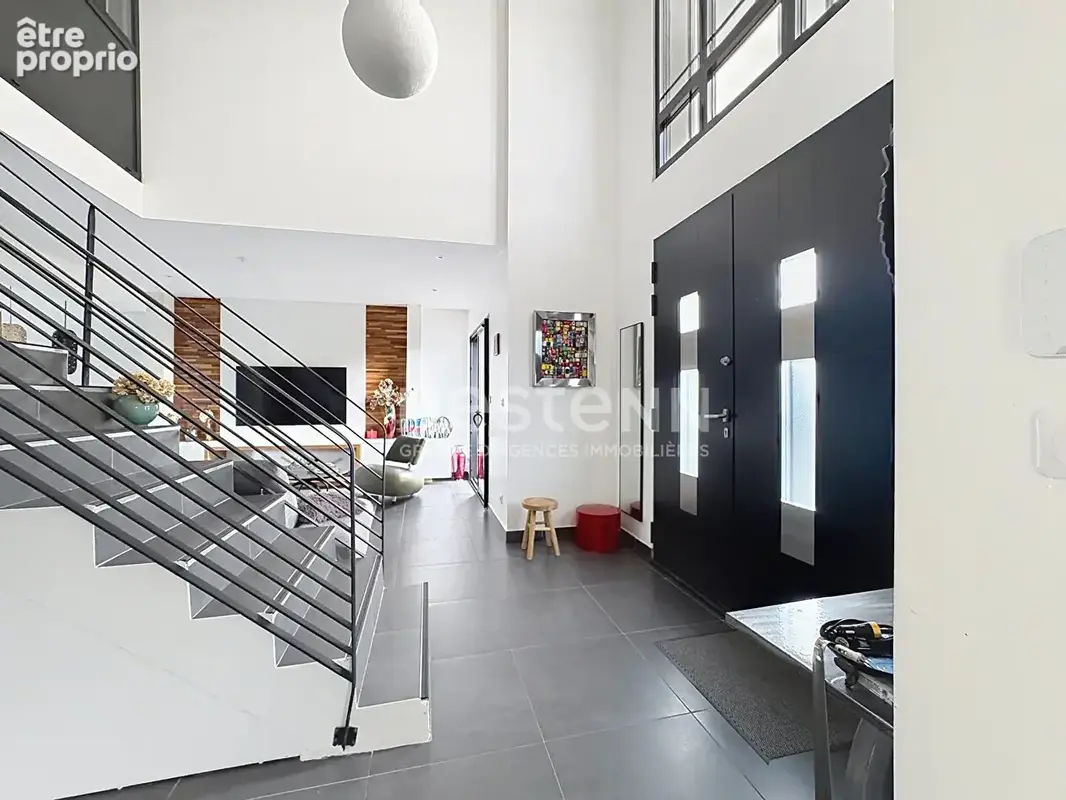 Gouvieux centre, maison d'architecte-toit plat 135 m² habitables -jardin - photo 11