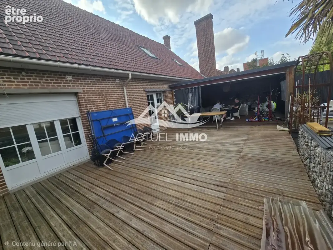 Magnifique maison avec piscine, terrain de pétanque et revenus locatifs ! à LENS - photo 2
