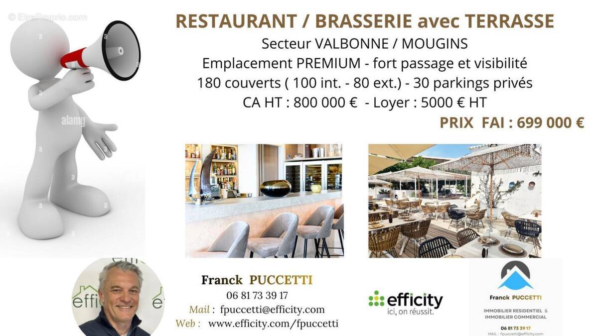 Commerce à VALBONNE