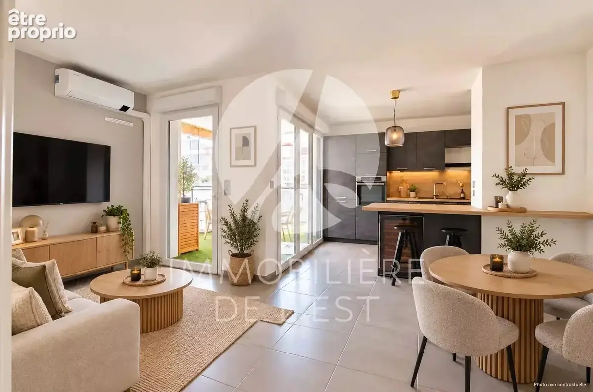 Appartement 3 pièces 63 m² · à Lyon-8e · 63 m² · 290 000 €