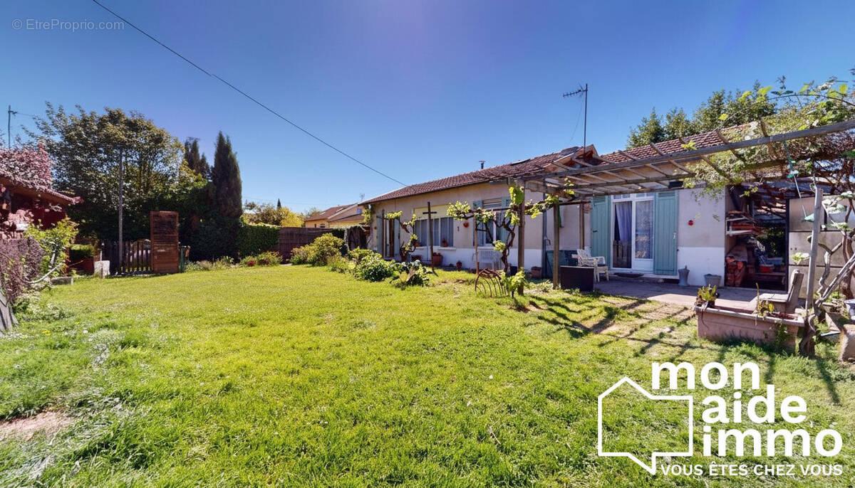 Vue façade principale - Maison à CENON
