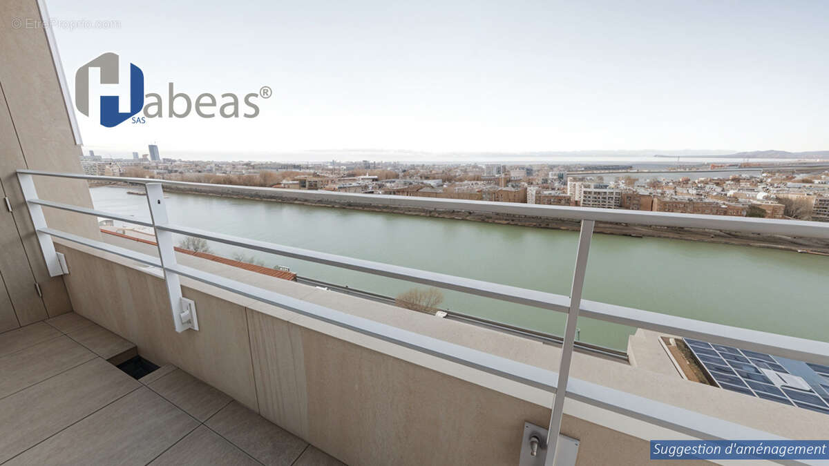 Appartement T3 d’exception à Lyon Confluence – Vue dégagée & prestations haut de gamme - photo 3
