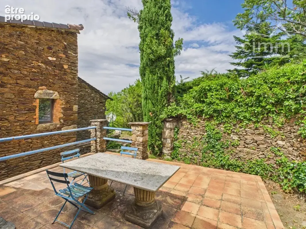 Charmante maison de village des Cévennes, belle terrasse et terrain attenant - photo 3