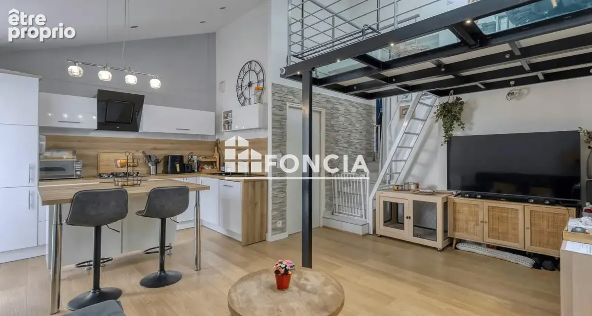 Crolles – t4 duplex atypique avec jardin de 90 m² – vue dent de crolles - photo 5