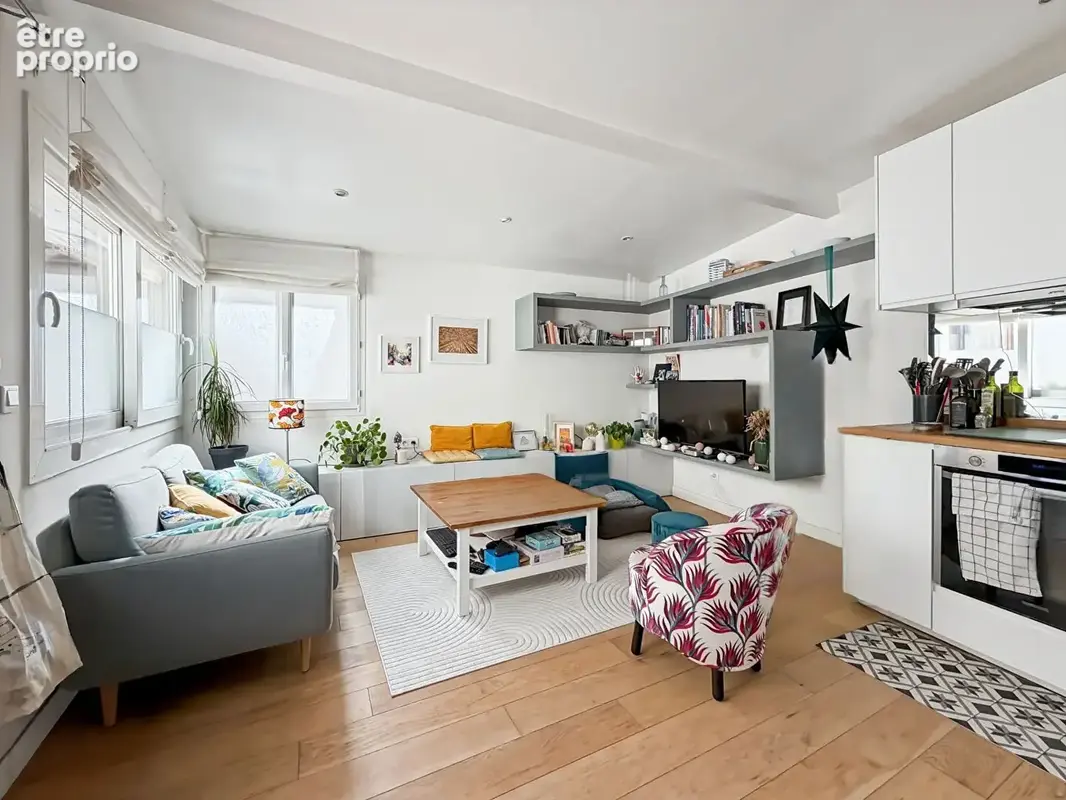 Appartement 33m² à montreuil - photo 2