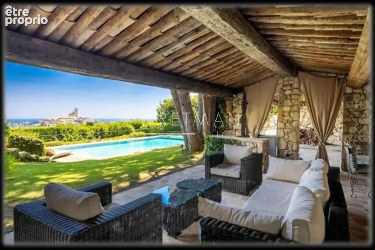 Mas provençal authentique avec vue sur la mer – Saint Paul de Vence - photo 5