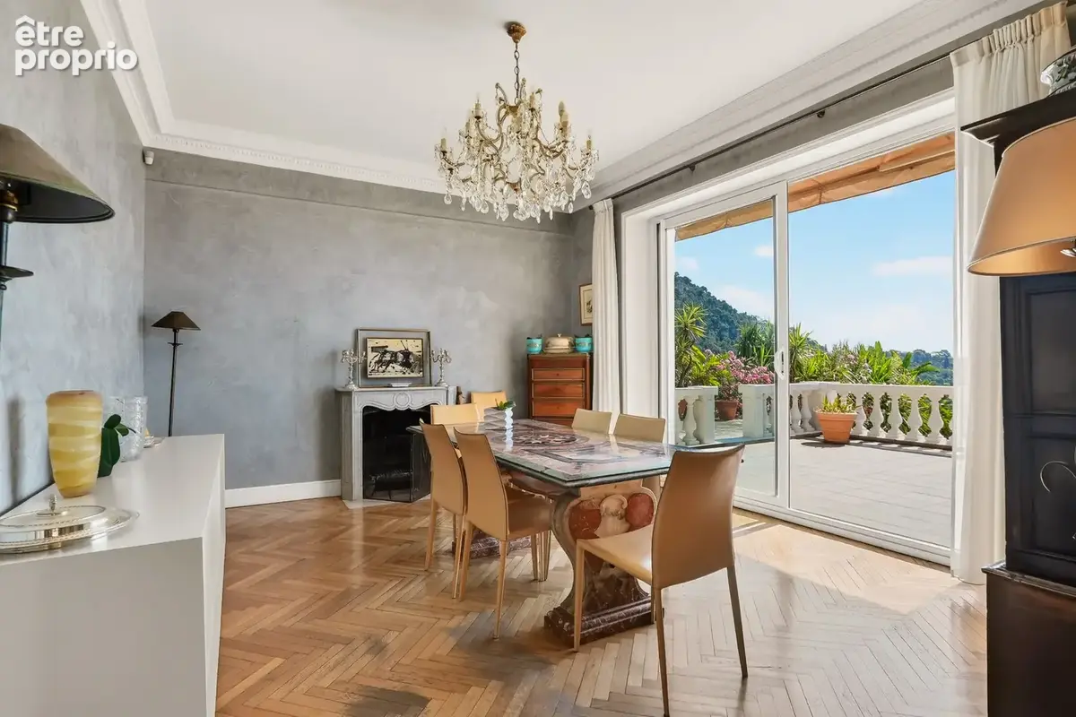 COL VILLEFRANCHE Villa 298m2 Vue Mer Panoramique Cap Ferrat Piscine Terrasse Jardin Garage Parkings - photo 3