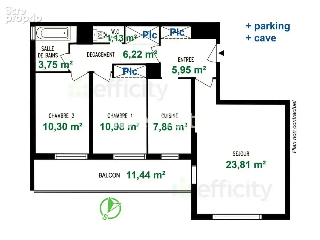 Appartement 3 pièces 70 m² à vendre à Boulogne-Billancourt (92100) - photo 11