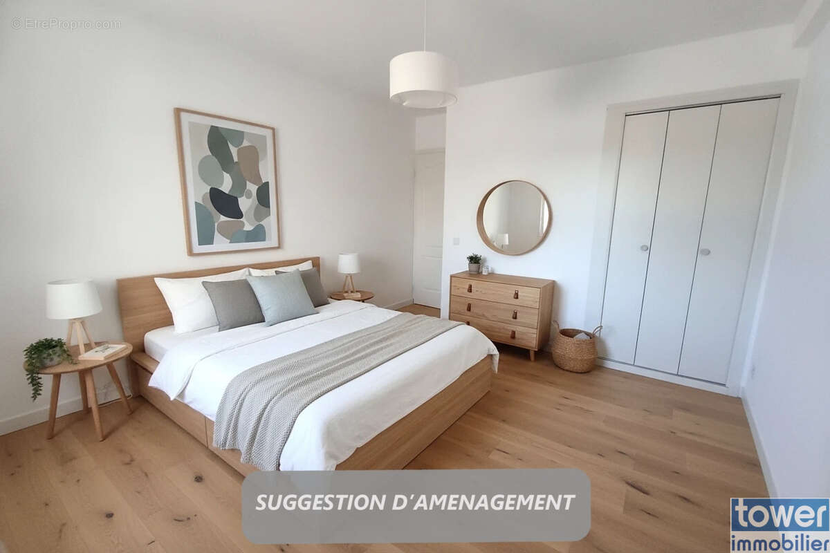Appartement T4 de 90 m2 avec terrasse   Centre-ville   Résidence sécurisée - photo 9