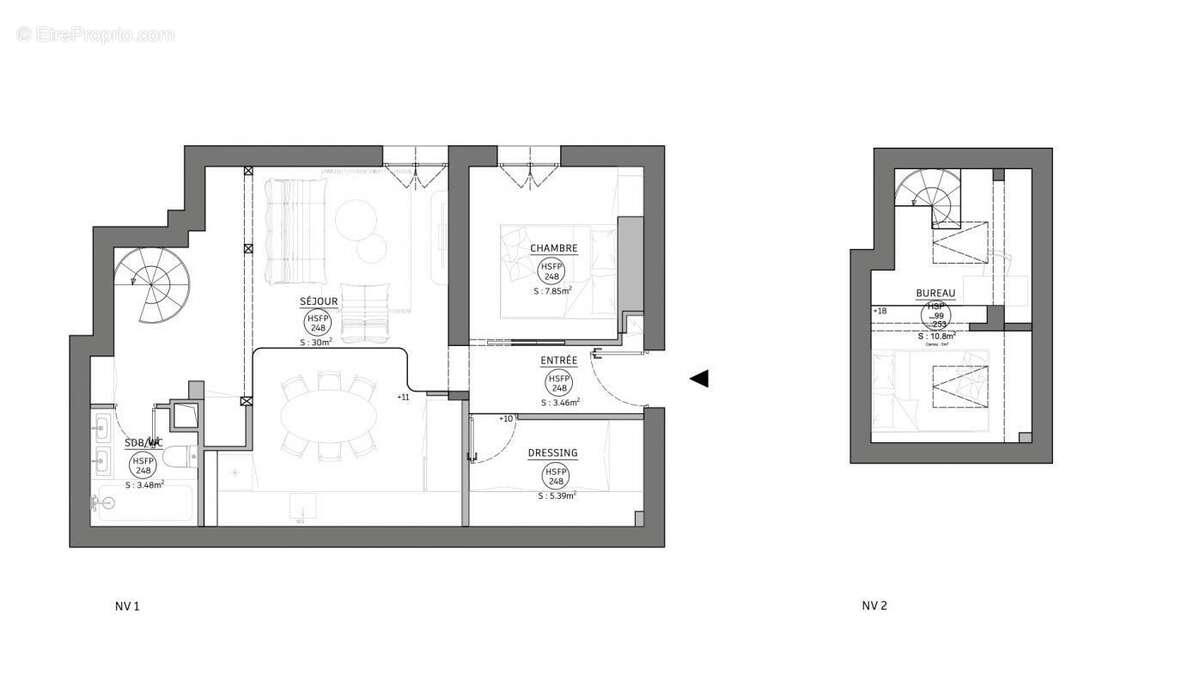 Appartement à PARIS-8E