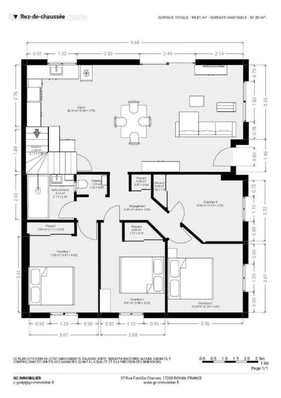 PROCHE COMMERCE - Maison récente de plain-pied de 5 pièces avec garage - photo 10