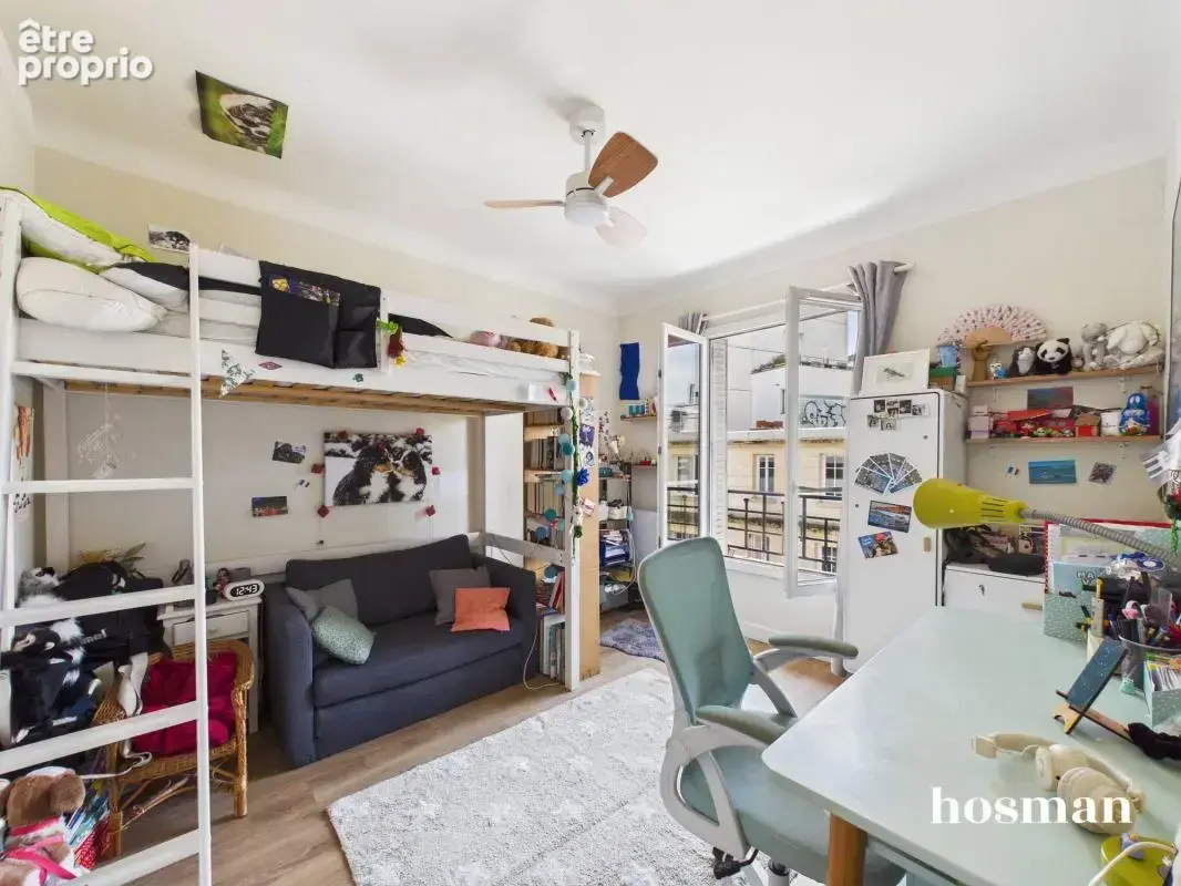 Coup de coeur - Duplex en dernier étage- 4 pièces de 75m² - charme de l'ancien - Rue 8 Rue Riquet, Paris - photo 6