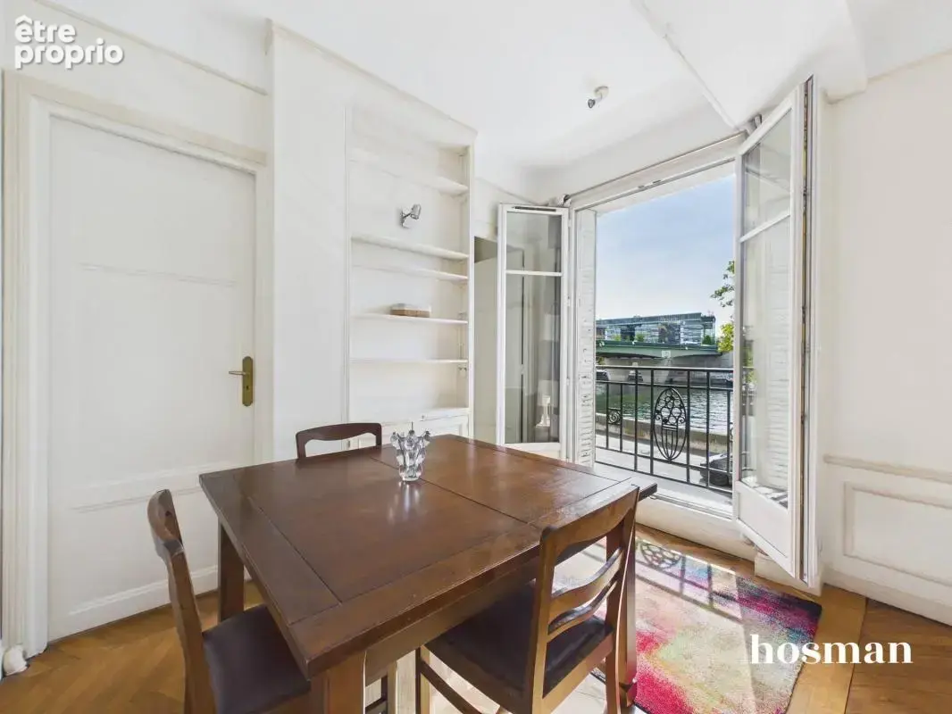Appartement 3 pièces 2 chambres de 59 m² - Quai Louis Blériot, balcon, lumineux, sud-est - photo 9