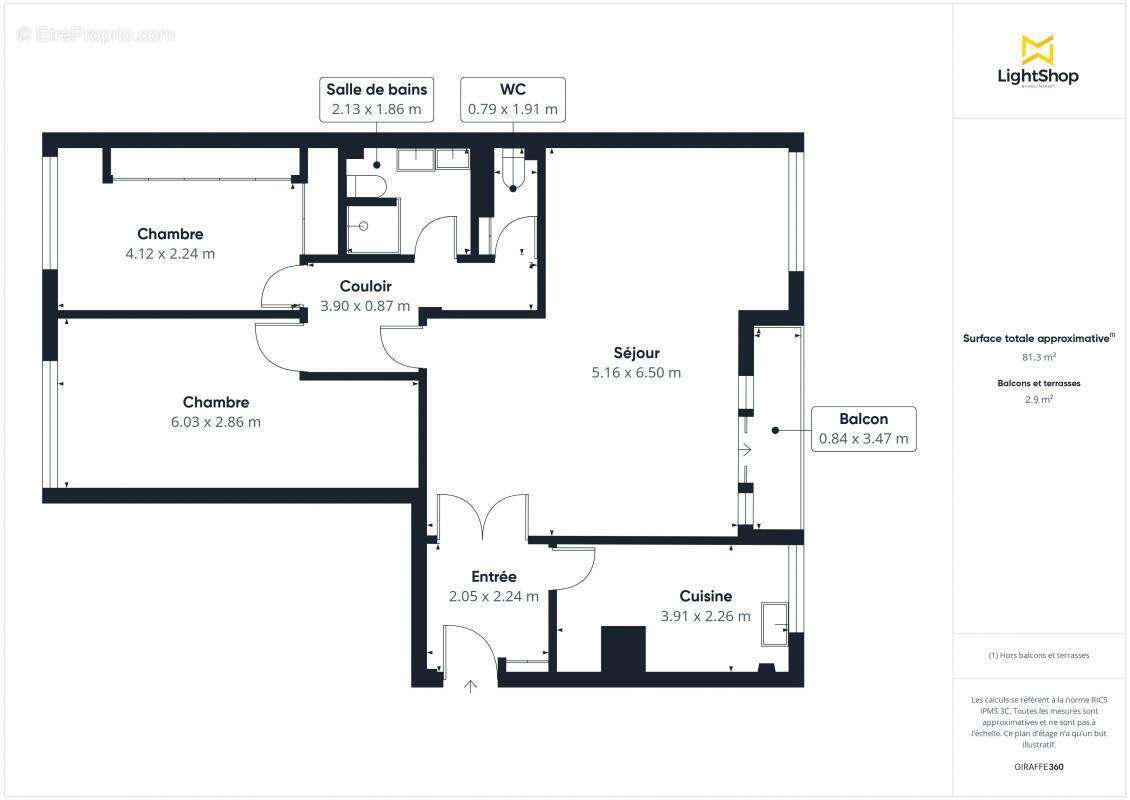 Appartement à PUTEAUX
