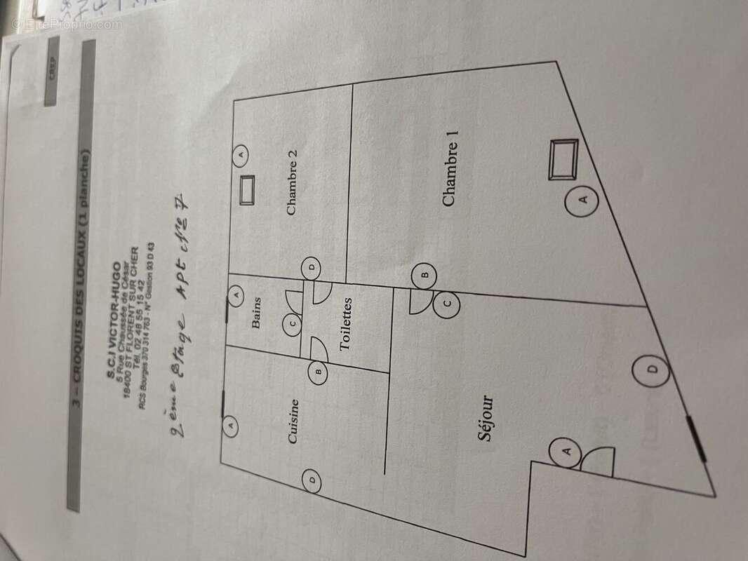 Appartement à SAINT-FLORENT-SUR-CHER