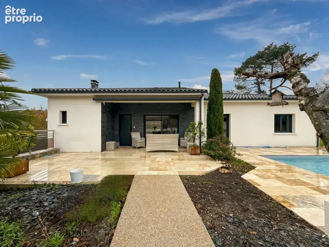  Maison contemporaine d’exception – 2021 – Château-l’Évêque  Prestations haut de gamme – Piscine – Sous-sol complet – Environnem - photo 4