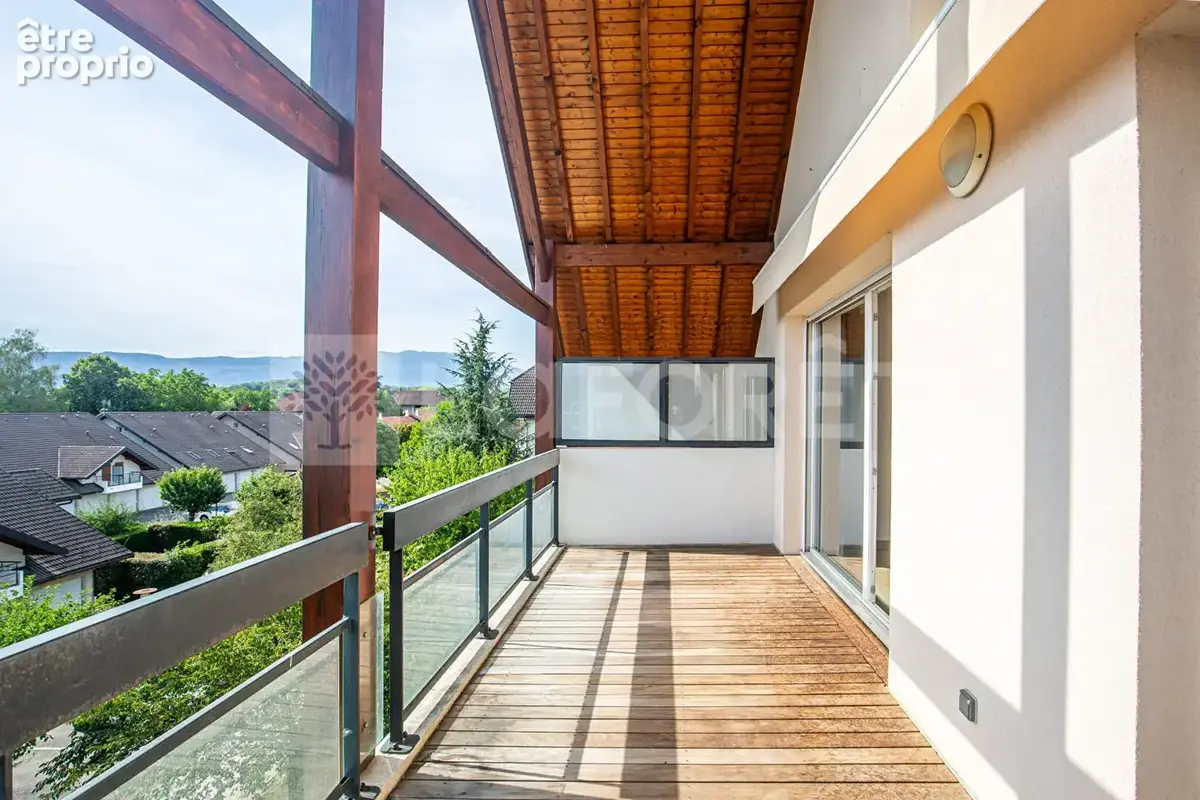 Agence immobiliere laforet - co-exclusivite - "muscari" - poisy - appartement duplex t3 de 114,66m² - terrasse 12,35m²  - cave - - photo 17