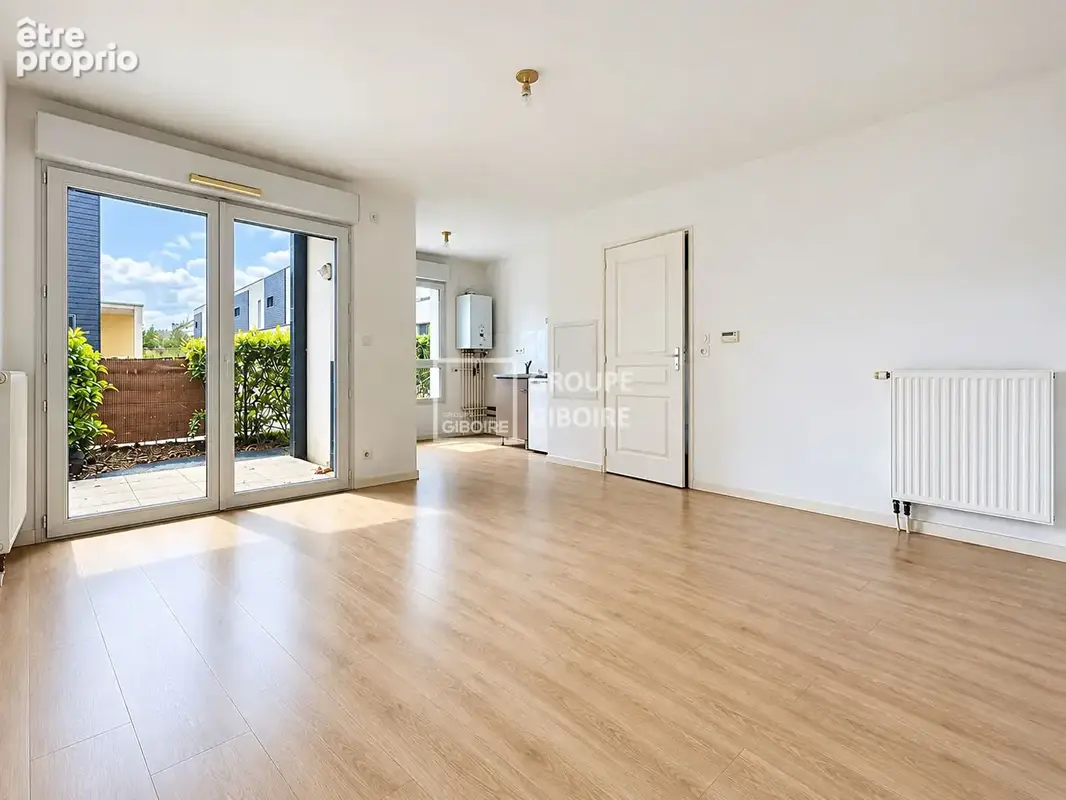 A vendre - agence giboire nantes - appartement  t2 de 42.94 m2 - nantes quartier contrie - zola - photo 2