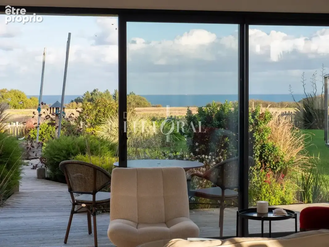 Maison d'architecte face à la mer - photo 1