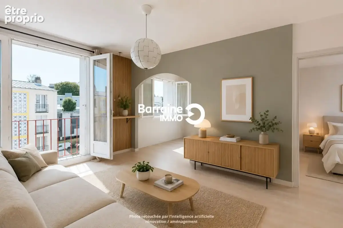 Rive droite appartement- boulevard commandant mouchotte - 60 m²  a vendre avec locataire en place - photo 2