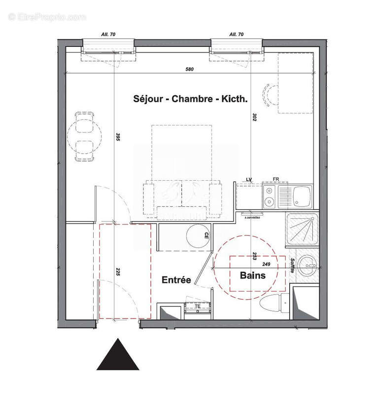 Appartement à LYON-8E
