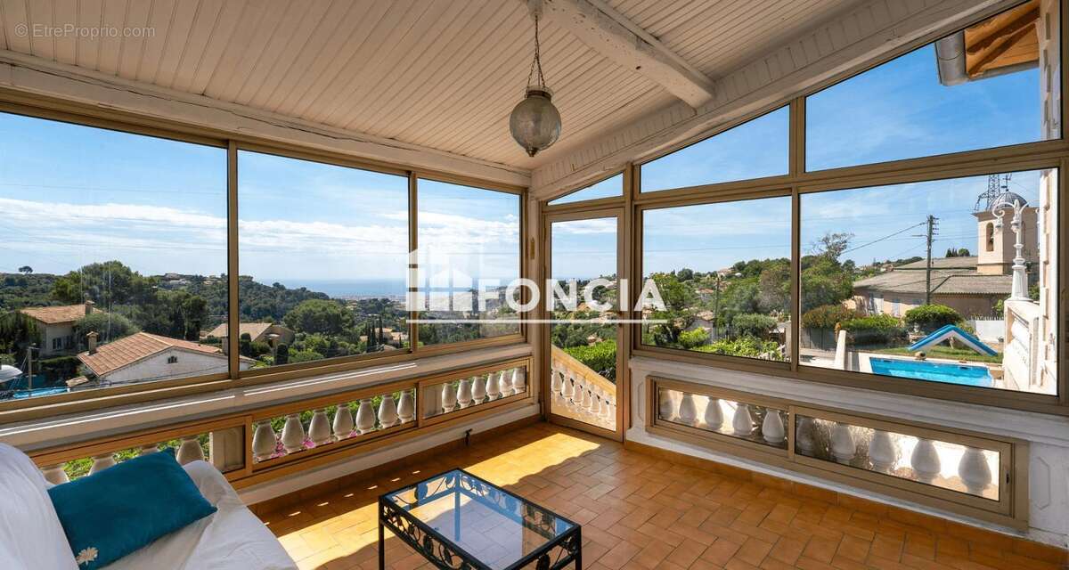 Nice St Pancrace - Villa 152 m² vue mer panoramique, 2 logements indépendants, piscine, DPE B - photo 3
