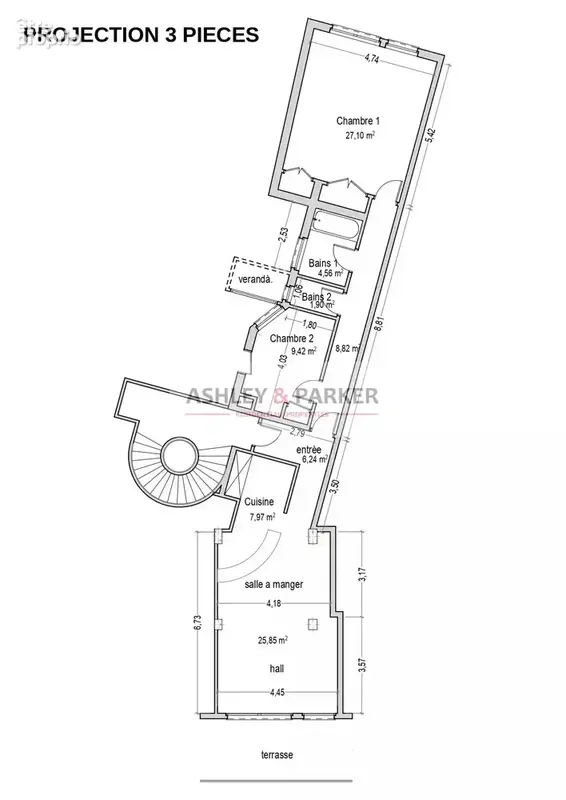 Appartement 2 pieces - photo 15